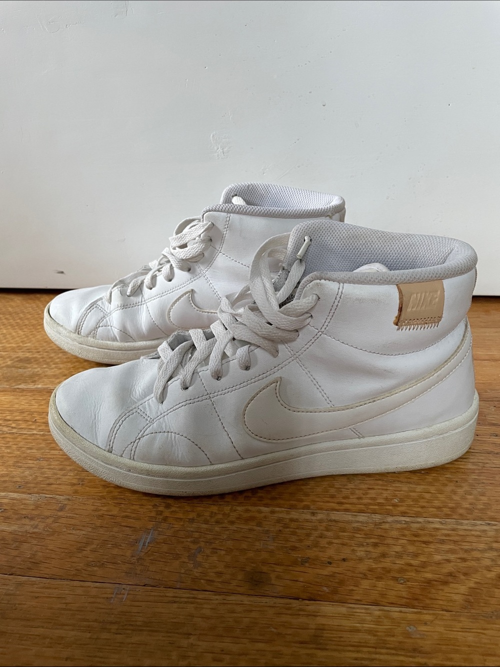 Nike Court Royale 2 Mid-Top Leather Sneakers